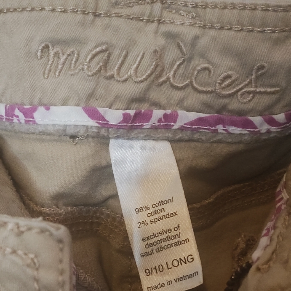 Women's Tan Pants - Picture 2 of 4